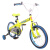 好孩子（Goodbaby）运动型儿童自行车16寸 带辅轮 GB1670-M133Y 荧光黄