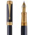 派克（PARKER） 世纪高端新款钢笔签字笔商务办公 收藏纪念 书法笔 世纪蓝金岁月墨水笔
