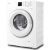 TCL XQG80-F12101TBP 8公斤 变频滚筒洗衣机 喷淋洁净（芭蕾白）