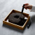 苏氏陶瓷（SUSHI CERAMICS）普洱茶盒黑茶开茶盘竹制赏茶分茶盘单层存储茶盒功夫茶具配件