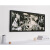 视觉星电表箱装饰画毕加索作品格尔尼卡抽象挂画壁画 白色框 50cmx110cm