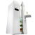 美菱(MeiLing) BCD-603WECT 603升 对开门冰箱 时尚吧台 风冷无霜 节能保鲜 (白色)