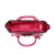 蔻驰 COACH 奢侈品 女士专柜款皮质鳄鱼纹手提单肩斜挎包玫红色小号 37997 LIDUL