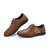 骆驼牌 舒适耐磨系带鞋时尚低帮鞋商务鞋 W632213600 黄棕 43/265码