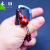 木回 印度小叶紫檀文玩葫芦手把件红木小葫芦汽车钥匙扣 手机挂件礼品 车钥匙挂件（咖啡色绳）