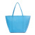 DKNY 唐娜·卡伦 女款十字纹蓝色PVC单肩手提包 764310403 420
