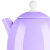 北欧欧慕（nathome）电热水壶家用调温保温0.8L NSH0801 香芋紫
