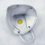 绿驰 专业防护口罩5只装 防尘防花粉防飞沫PM2.5颗粒物 耳带折叠式5层带呼吸阀立体防护透气口罩（限量）