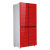 康佳（KONKA）BCD-396MN 396升 多门对开冰箱 钢化玻璃（红色）