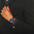 阿玛尼（Emporio Armani）手表 男士休闲商务三眼计时编织钢带成熟男表 AR1979