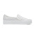 斯凯奇（Skechers）简约休闲鞋女鞋 低帮透气高底台一脚套 平底舒适小白鞋女808 白色 40