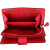 COACH 蔻驰 女式钱包 深咖红色边PVC短款钱夹 F54023 IML72 (54023 IML72)