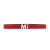 MCM经典红色黑边M字印花皮带腰带MXB6AVI03RU001