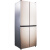 创维（Skyworth）395升十字对开门冰箱 分类储存 多变空间 静音节能大容量冰箱（润金）D39H