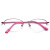 LOHO眼镜生活老花镜女士半框高清舒适树脂镜片休闲商务镜架 L1022 200度