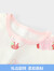 纤丝鸟（TINSINO）儿童睡衣夏季薄款纯棉男童家居服女童网眼空调服 草莓奶小兔120