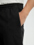 Calvin Klein Jeans春秋男士简约顺色字母刺绣抽绳修身微弹休闲裤J320786 BEH-太空黑 M