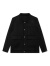 GXG男装 商场同款极简系列黑色简约短大衣 2022年冬季新款 黑色 180/XL