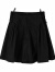 乐町不规则半身裙夏季新系带高腰半裙C5GEC3C01 黑色 S/155