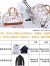 尹琪拉杆包旅行包女大容量手提韩版短途旅游行李袋可爱轻便网红行旅包 绿熊 大号拉杆包有拉杆