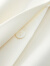 OVV2024春夏新款女装22MM弹力重绉经典休闲长袖衬衫 米白（净色）03 M