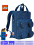 LEGO乐高书包休闲双肩包小学生1-3年级背包软多口袋男女成人蓝 20205 