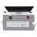 BUBM 鼠标垫大号 桌垫 办公室桌面垫桌布笔记本电脑垫游戏电竞鼠标垫超大支持定制 灰色加大号