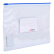 晨光（M&G）透明PVC拉边袋拉链袋高透办公资料袋彩色文件袋软塑料拉锁袋 A5 24个装 ADM94503