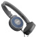 爱科技（AKG）K420 头戴式耳机 折叠便携式手机耳机 重低音 通用 音乐耳机 经典蓝色
