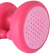 松下（Panasonic）小巧耳塞式耳机HV41 佩戴舒适 可爱糖果色耳机 深粉色