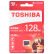 东芝（TOSHIBA）128G TF(microSDXC)存储卡Class10-48MB/s高速 红色