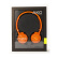 爱科技（AKG）K420LE 耳机头戴式 折叠便携式音乐耳机 通用 重低音手机耳机 橙色