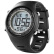 宜准(EZON)手表户外运动超薄手表学生电子防水功能男表黑色L008C11