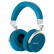 蓝弦 Vinyl 时尚音乐蓝牙耳机头戴式 3D环绕游戏耳麦 无线音乐耳机 蓝色