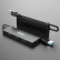优越者USB分线器3.0 高速扩展4口HUB集线器 可收纳一拖四多接口转换器 带供电口 0.2米3145BK