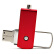 权尚（Transshow）16GB USB2.0 U盘 锋尚 红色 u盘 金属商务优盘 安全便携 稳定耐用