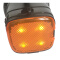 雅格（yage） 雅格 LED强光手电筒手提灯户外照明充电式 家用防水大功率巡逻探照灯 5708带信号灯  带支架