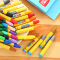 得力（deli） 油画棒包邮36色儿童彩色蜡笔幼儿美术用品蜡笔画画笔油彩笔 36色