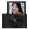 索尼（SONY） DSC-WX500 数码相机 黑色（1820万有效像素3英寸180度可翻转屏 30倍光学变焦 Wi-Fi分享上传）