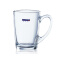 法国弓箭乐美雅Luminarc全钢化玻璃水杯牛奶杯马克杯办公杯把杯啤酒杯 把杯320ml