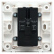 ABB开关插座面板 86型大间距10A五孔插座二位二三极插座 永致系列 金色 AH205-PG