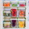 爱丽思IRIS 日本冰箱内密闭食品水果保鲜盒冷藏收纳盒 1个装3.4L