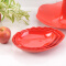 希尔（SHALL） 希尔SHALL 创意树形分层干果盘 美耐皿零食盘果盘点心盘 大红色DH9118