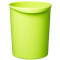 家杰 简易时尚塑料卫生桶 手提垃圾桶 家用圆形纸篓 12L JJ-101
