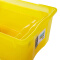 茶花塑料收纳箱大号透明收纳盒衣物储物箱整理箱 小号1个
