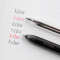 【kinbor】多功能创意三色笔360度转动笔 圆珠笔+自动铅笔 适替换三色笔笔芯-红色