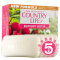 乡间生活 COUNTRY LIFE 覆盆子籽油香皂（澳洲进口 健康保湿润肤 ）90gx5盒装