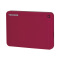 东芝 TOSHIBA V9  高端系列 2.5英寸 移动硬盘（USB3.0）1TB（活力红）