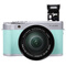 富士微单（FUJIFILM）X-A20/A20 XC16-50II 薄荷绿（MintGreen）微单/照相机 触摸屏 复古造型 高清视频 WIFI分享