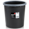 【包邮送垃圾袋】得力（deli）垃圾桶家用 翻盖 清洁桶家用 废纸篓圆形纸屑果壳箱 办公用品 9555圆形垃圾桶